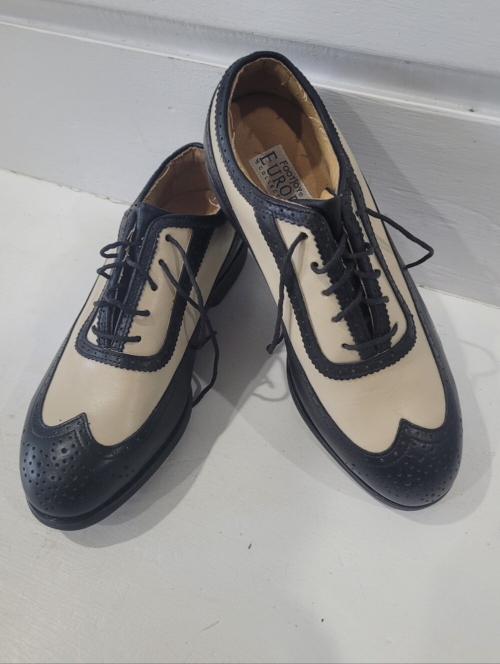 Womens FOOTJOY Europa Collection Sz 8W Golf Shoes